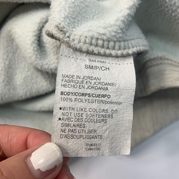 Under Armour Coldgear Sweatshirt Mens S Small Stone Beige Fleece Quarter Zip - Picture 9 of 12